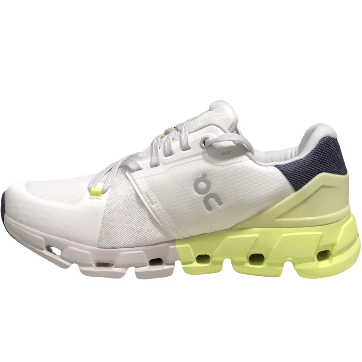 On Cloudflyer 4 Women's White/Yellow