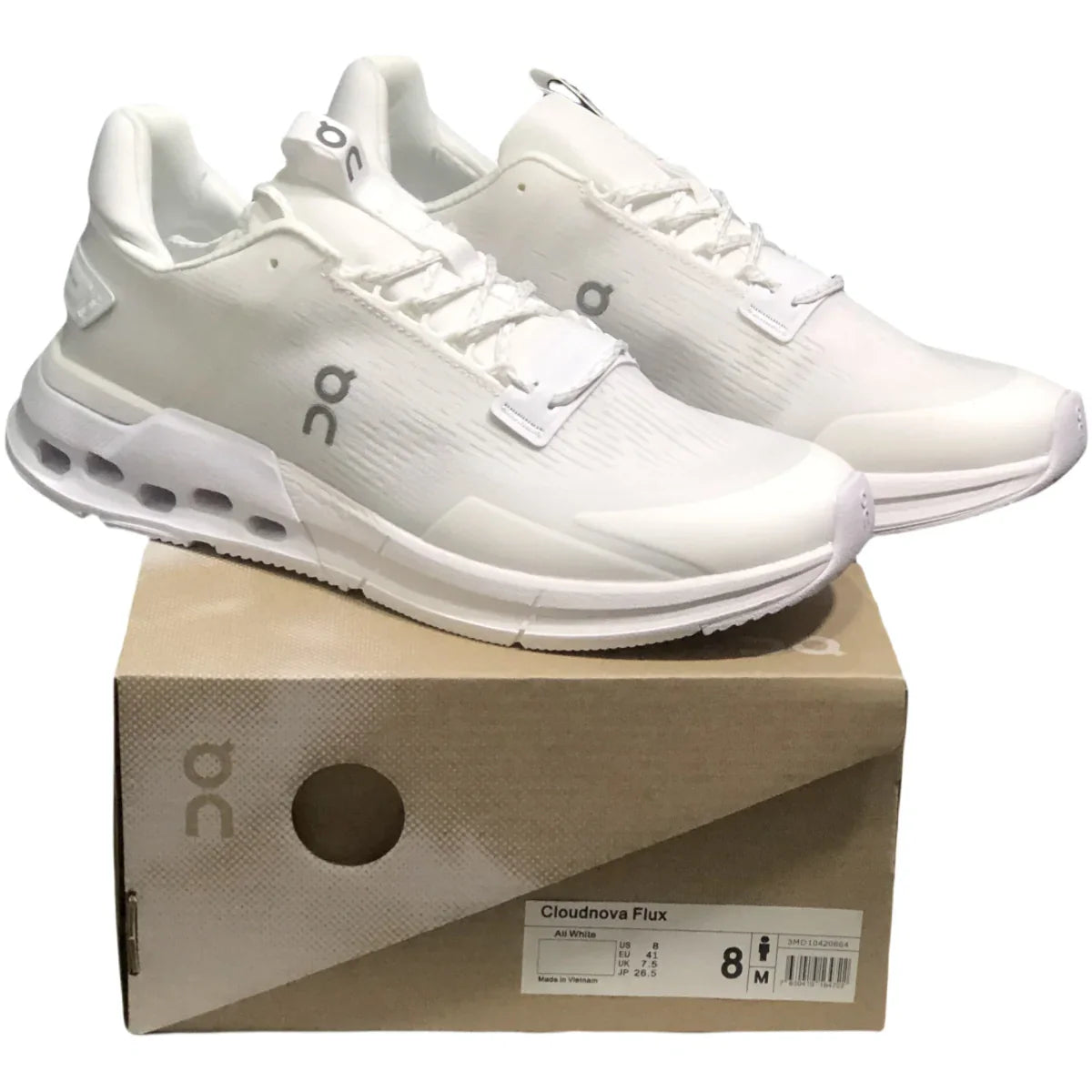 On Cloudnova Flux Women's White