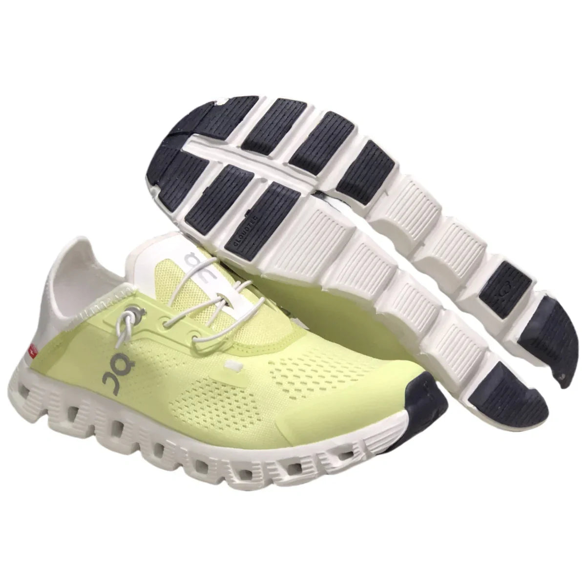 On Cloud 5  Men's Grass yellow/ivory white