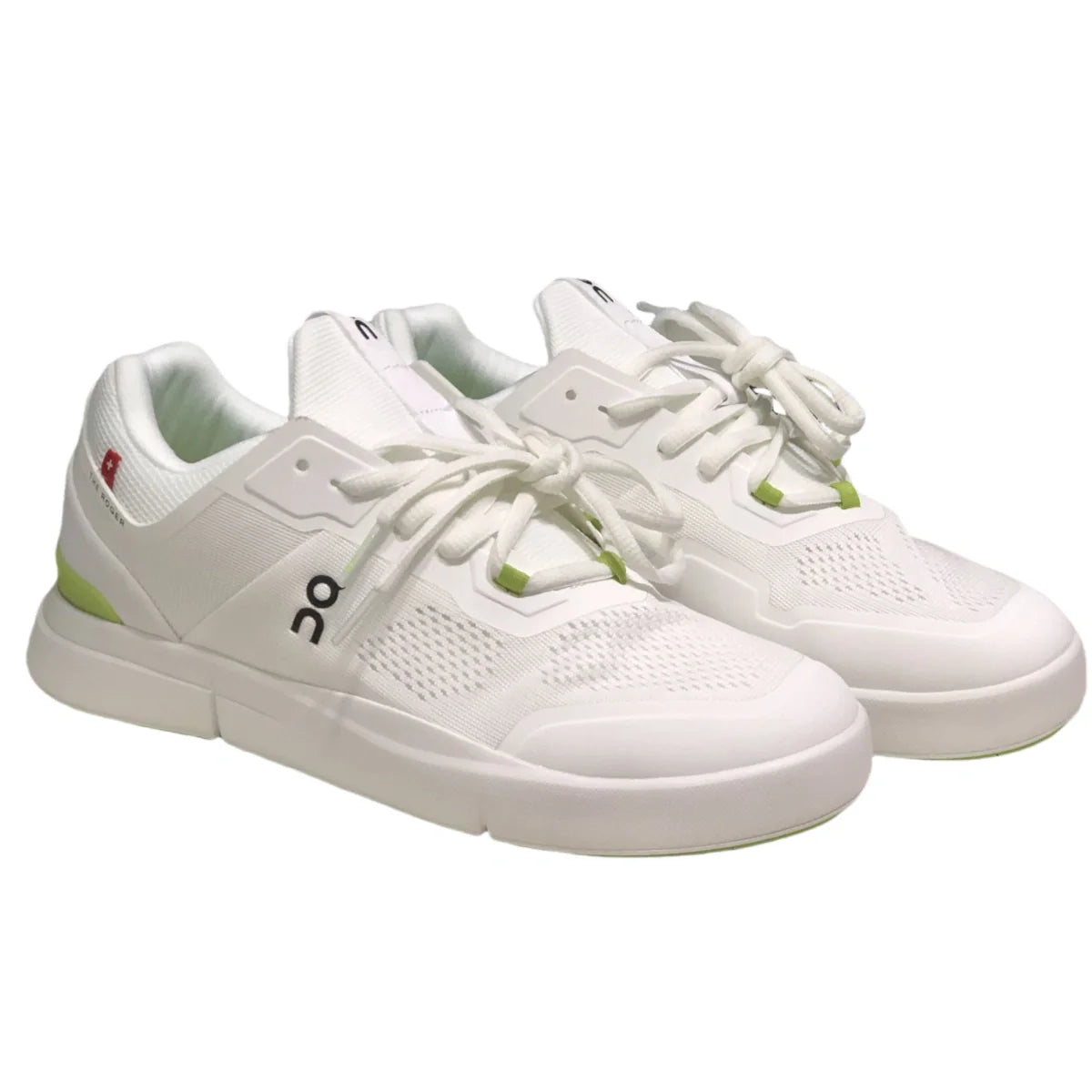 On The Roger Spin Men's White/Green