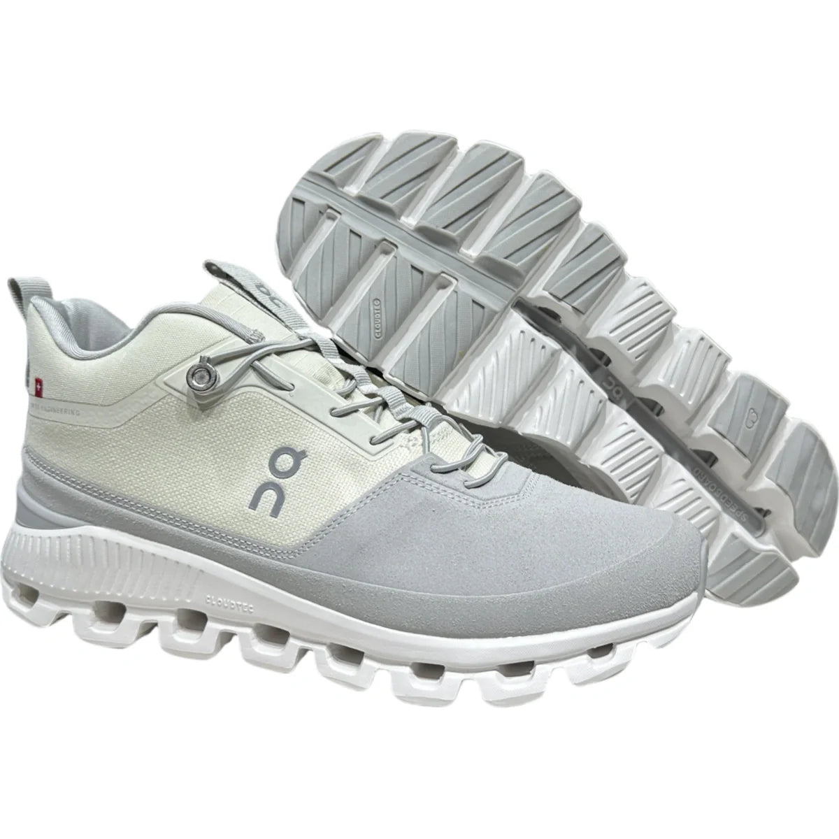 On Cloud Hi Edge  Men's  White/Gray