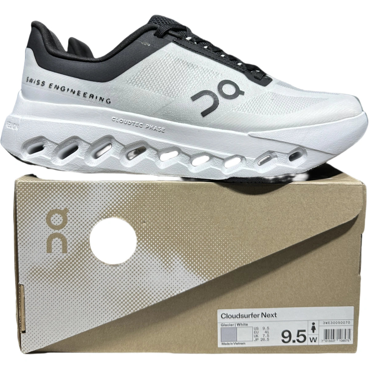 On Cloudsurfer Next Women's Black/White