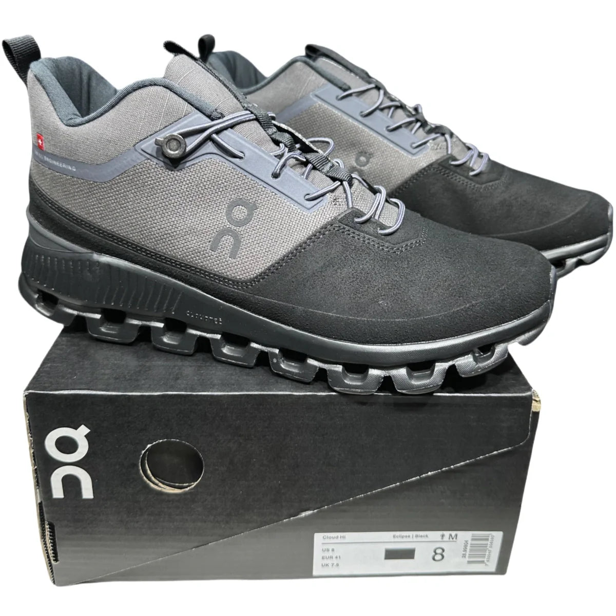 On Cloud Hi Edge  Women'S  Gray/Black