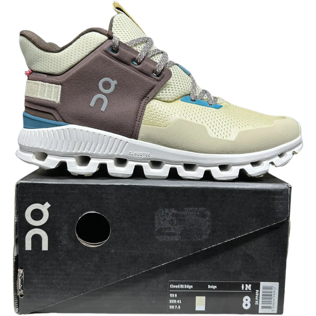 On Cloud Hi Edge  Women'S  Beige/Brown