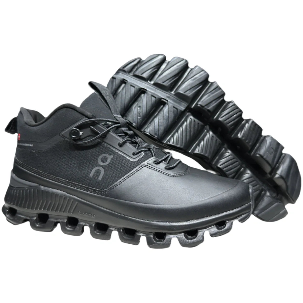 On Cloud Hi Edge  Men's  Black Leather