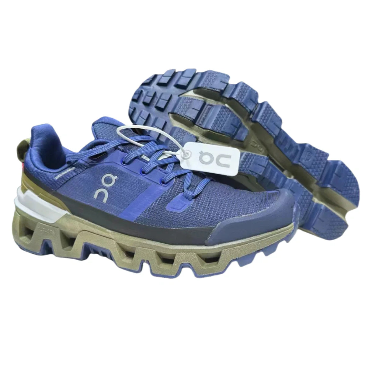 On Cloudwander Waterproof Women's Navy/White